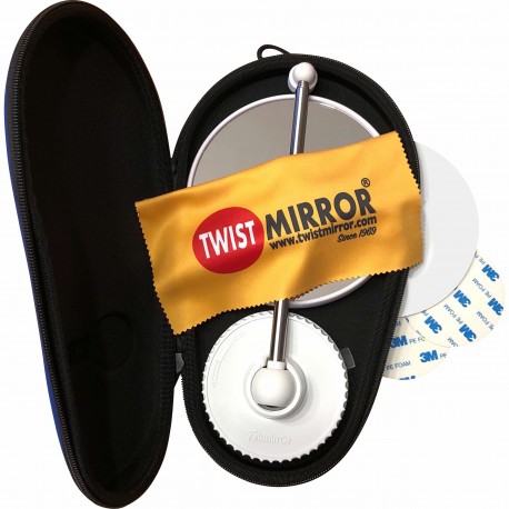 Magnifying mirror 6x or 10x, wall or floor