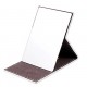 Normal metal mirror with leather case