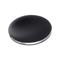 Compact USB Magnifying mirror 3x and normal - BLACK