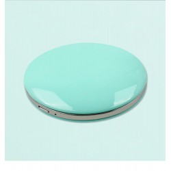 Compact USB Magnifying mirror 3x and normal - GREEN