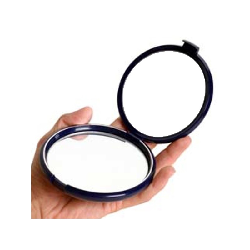 Compact Travel Mirror 10x Magnification And 1x Floxite